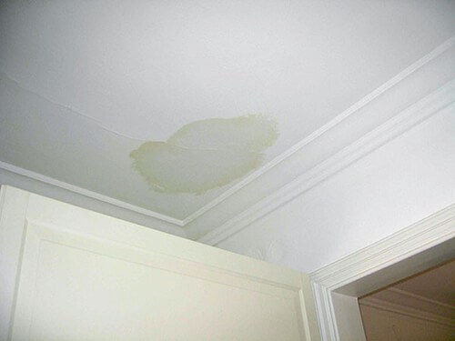 Water Stains on Ceilings or Walls