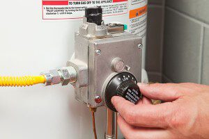 Turn off your gas regulator valve